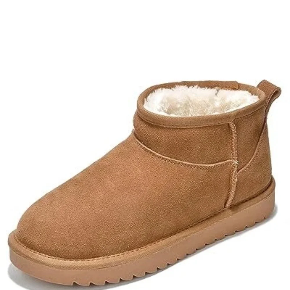 Project Cloud 100% Genuine Suede Winter Boots for Women 7 - Picture 1 of 4
